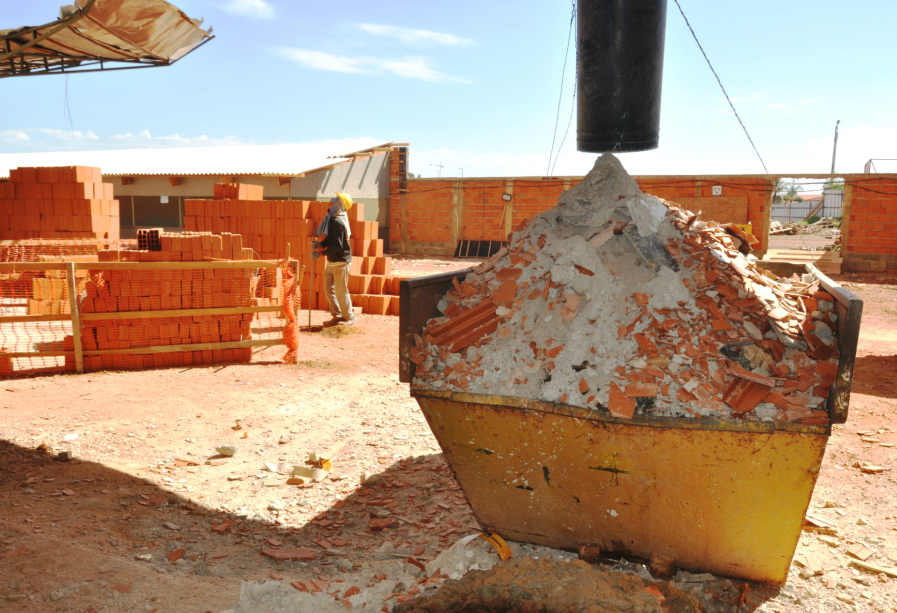 Desperdícios na construção civil